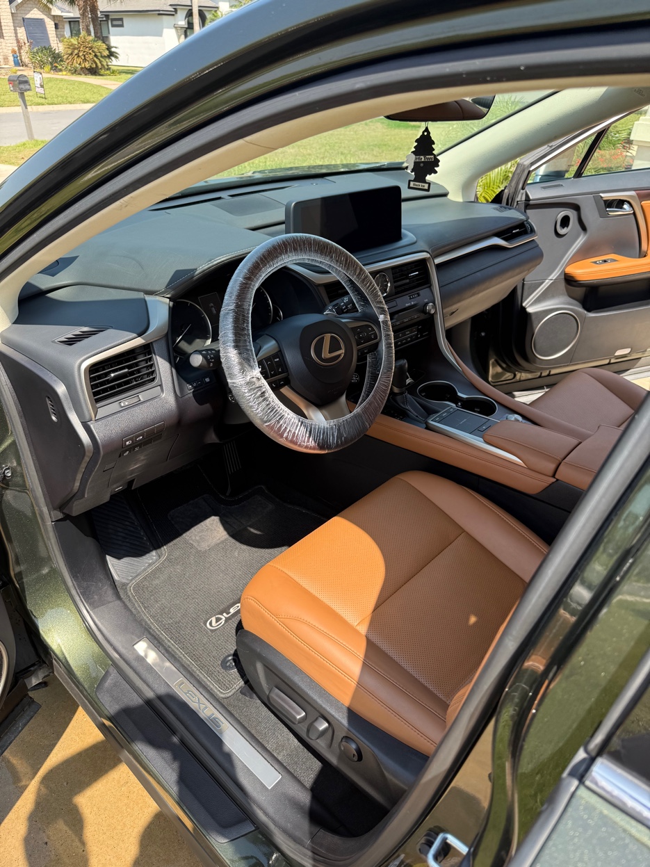 Lexus interior after
